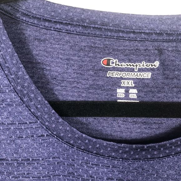 CHAMPION men’s tee shirt outdoor style blue - Picture 4 of 5